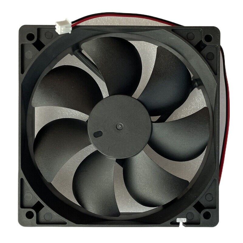 used 1PC for 12V Cooler 0.35A 12CM 120*120*25mm 2pin Cooling Fan PY-1225H12S - PLC