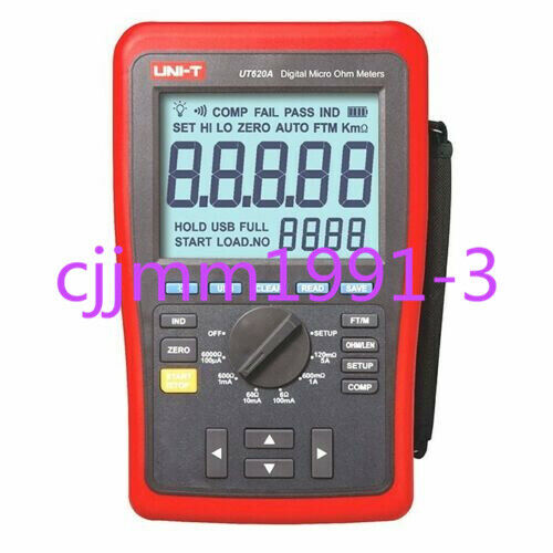 new UNI-T UT620A Digital Micro Ohm Meters 120.0m - 6000k Ohms - Multimeter