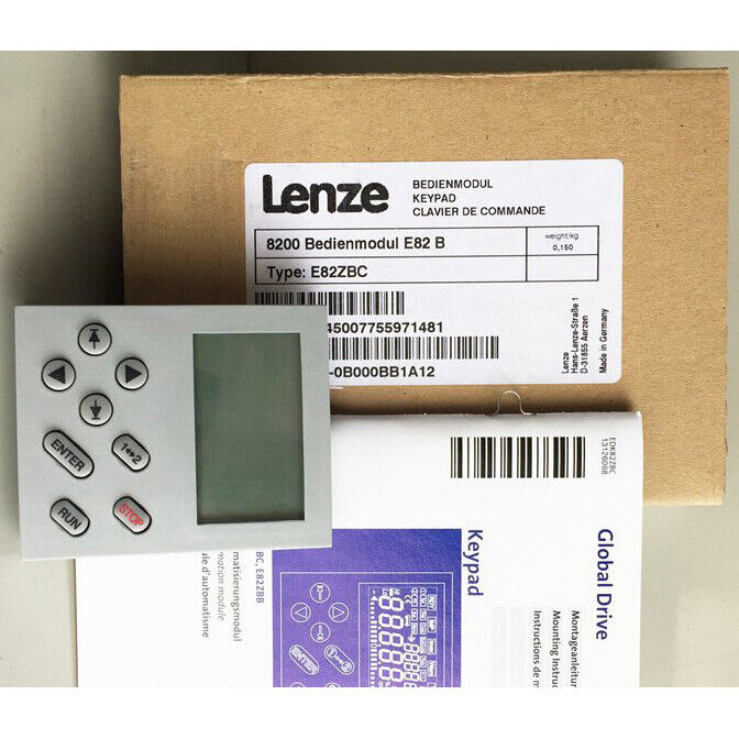 new 1PCS  LENZE E82ZBC  KEY PAD OPERATOR PANEL IN BOX