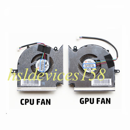 new 1Pcs Suitable for Notebook Fan A-Pair MSI GE63VR GE73VR MS-16P1 MS-16P7 MS-17C1 - MSI