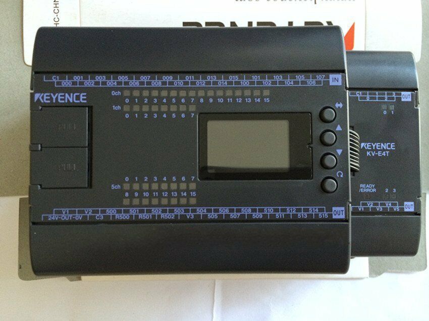 new 1PC KEYENCE KV-E4T PLC Extension Output Module In Box - KEYENCE