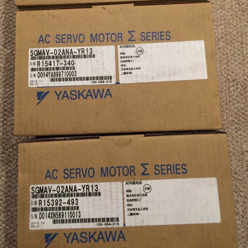 new 1PC  Yaskawa SGMAV-02ANA-YR13 AC Servo Motor ping