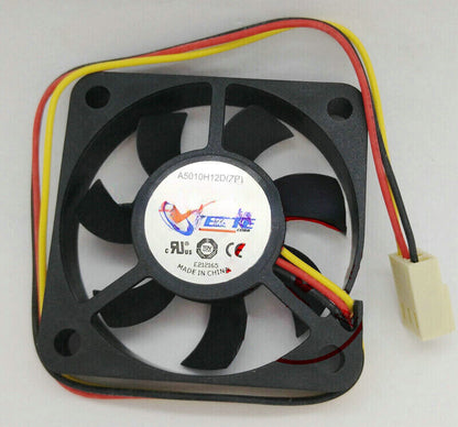 New 1-PC A5010H12D 12V 0.14A 5cm Fan - VETTE