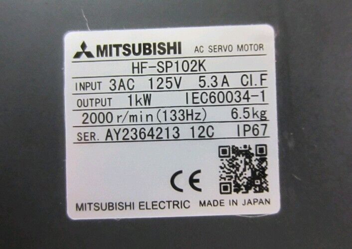 new One Mitsubishi HF-SP102K HFSP102K Servo Motor In Box ping - MITSUBISHI