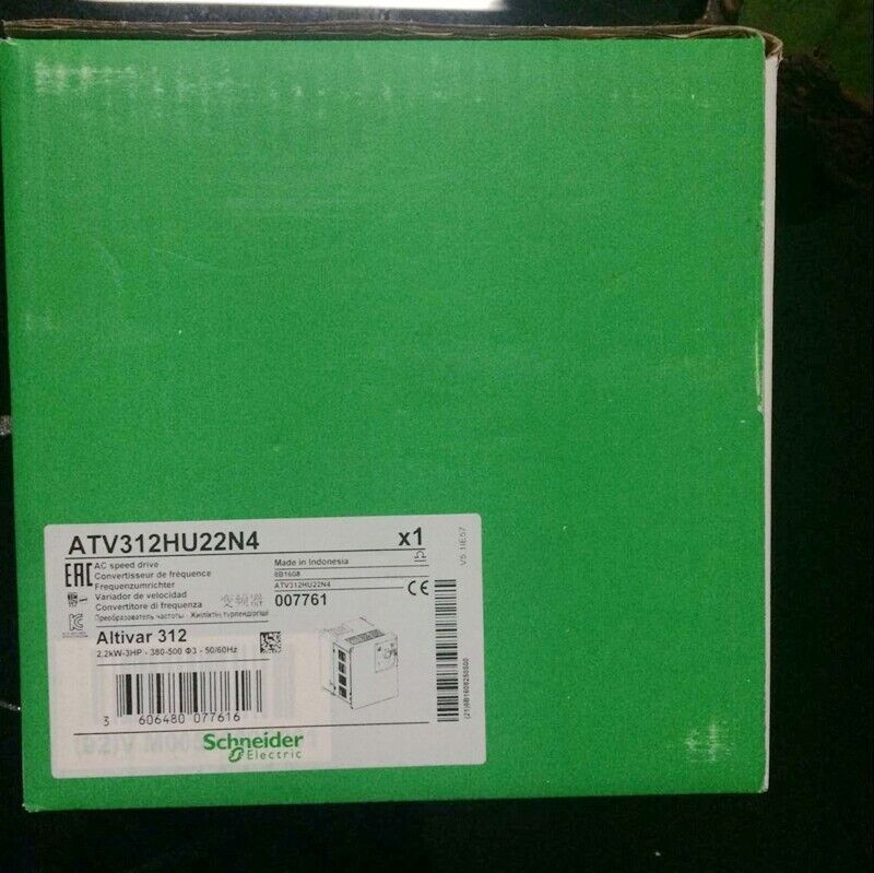 new 1PCS Schneider Inverter ATV312HU22N4 In Box ATV312HU22N4 ping - SCHNEIDER ELECTRIC