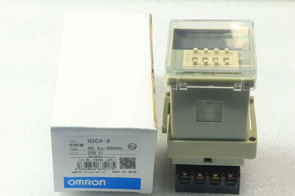 new Omron H3CA-8 200/220/240VAC Timer One H3CA8 - OMRON