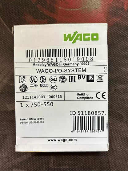 new 1PC Wago 750-550 PLC Module 750550 In Box - WAGO