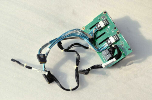 used IBM X3650 M3 8 x 2.5" SAS/SATA Hot-Swap Drive Backplane with Cables 69Y0650