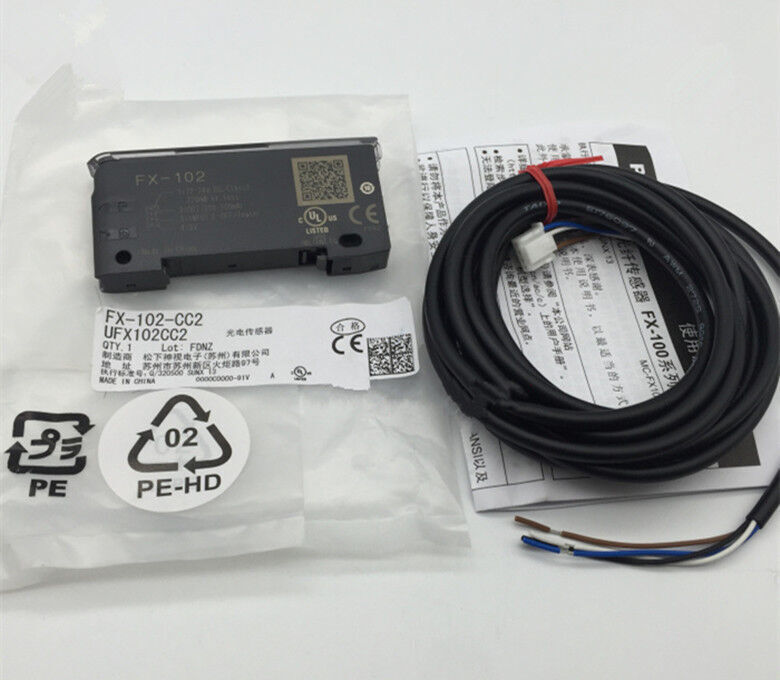 new 1PC Panasonic Sunx FX-102-CC2 Fiber Optic Sensor FX102CC2 - PANASONIC