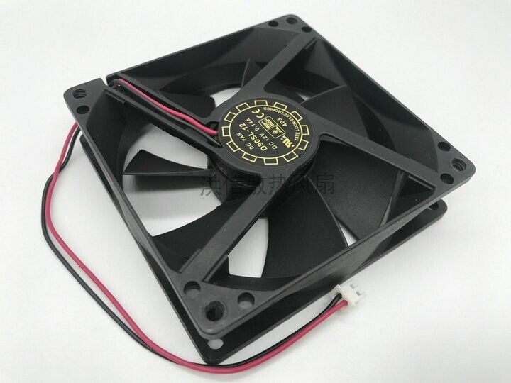 new 1PC chassis cooling fan 2pin   9025 D90SL-12 DC12V 0.14A 90mm