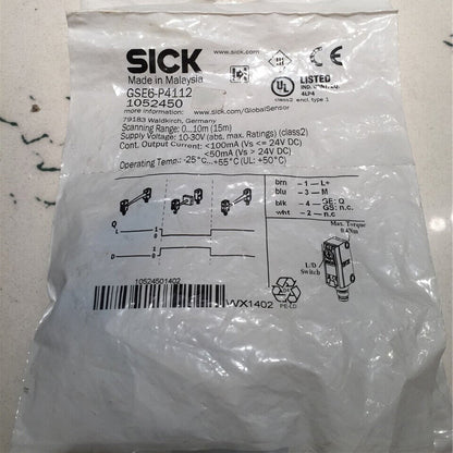 new 1PC Sick GSE6-P4112 Photoelectric Sensor GSE6P4112 - SICK