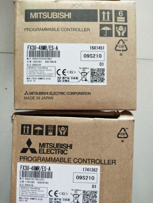 Mitsubishi FX3U48MR/ES-A PLC with Ping Support - MITSUBISHI