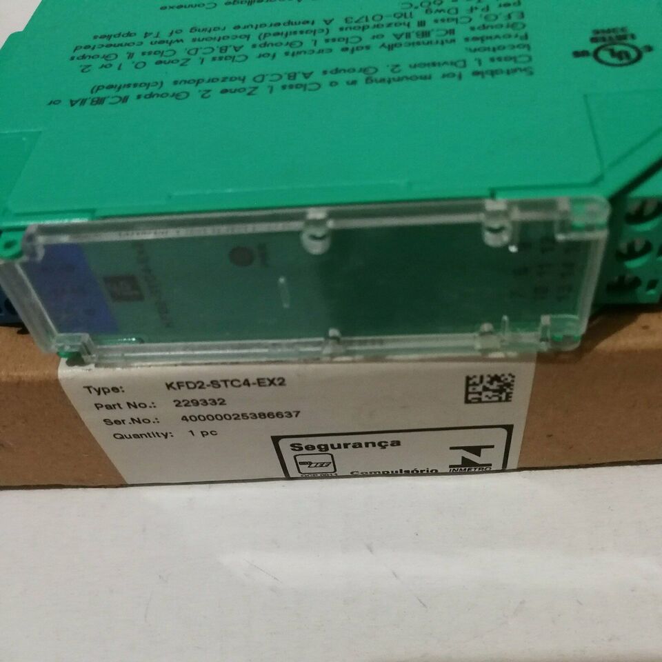new 1PC Pepperl+Fuchs P+F KFD2-STC4-Ex2 Safety Barrier ping - PEPPERL+FUCHS