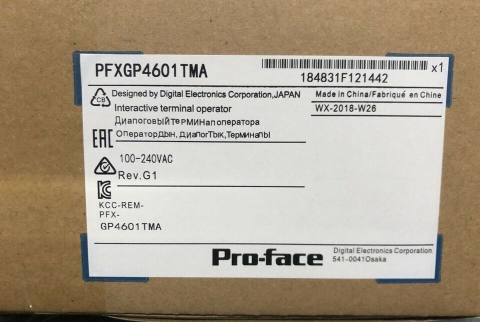 new 1PC Pro-face PFXGP4601TMA Touch Screen ping - 1PC