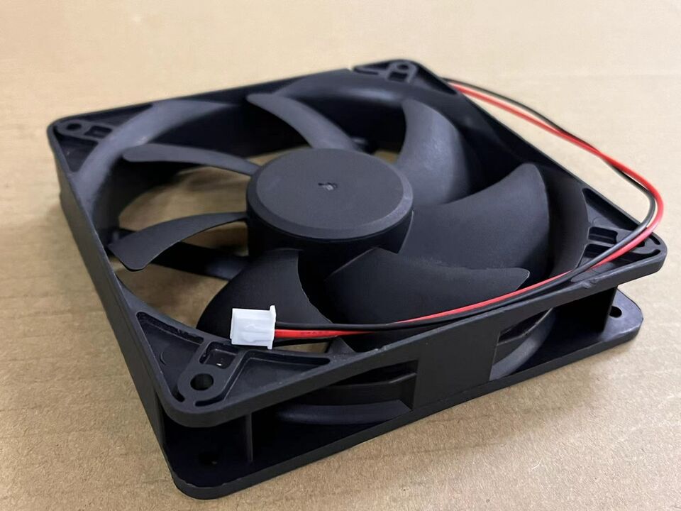 new 1PC 12V 0.36A 12025 12cm 2-wire double ball cooling fan AG12012HB257100 - INDUSTRIALCOMPONENTS