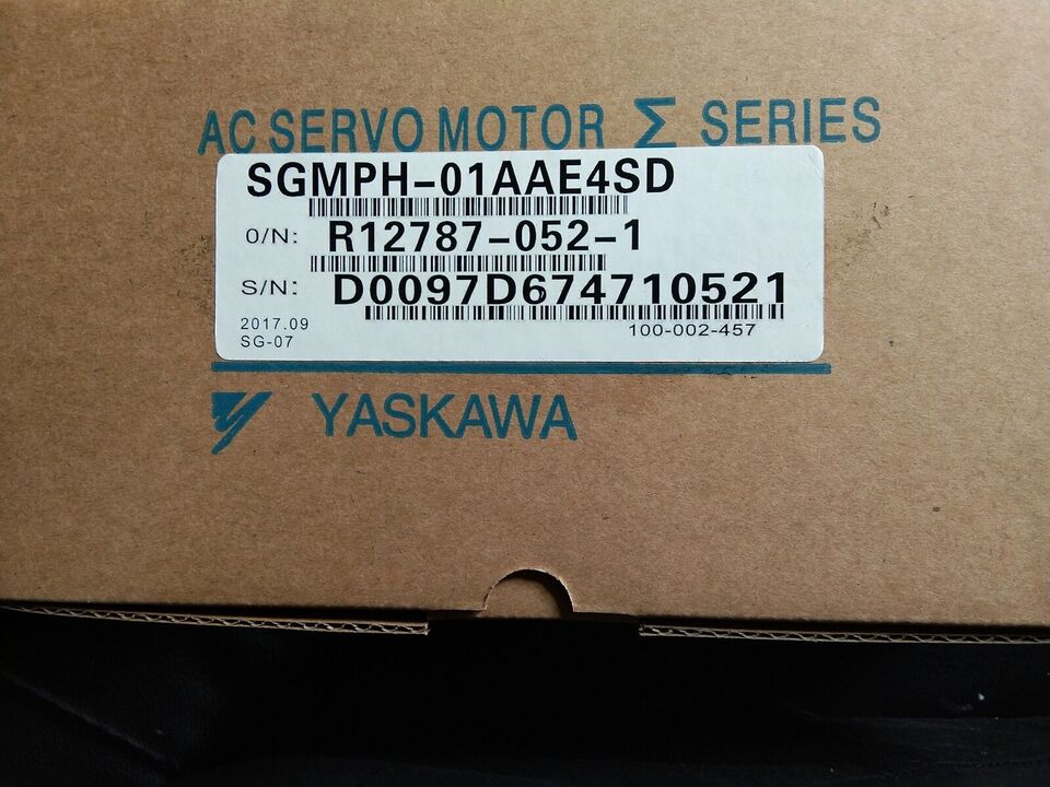 Yaskawa SGMPH-01AAE4SD SERVO MOTOR - YASKAWA