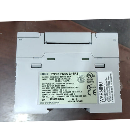 new One IDEC FC4A-C16R2 FC4AC16R2 PLC Module ping - IDEK