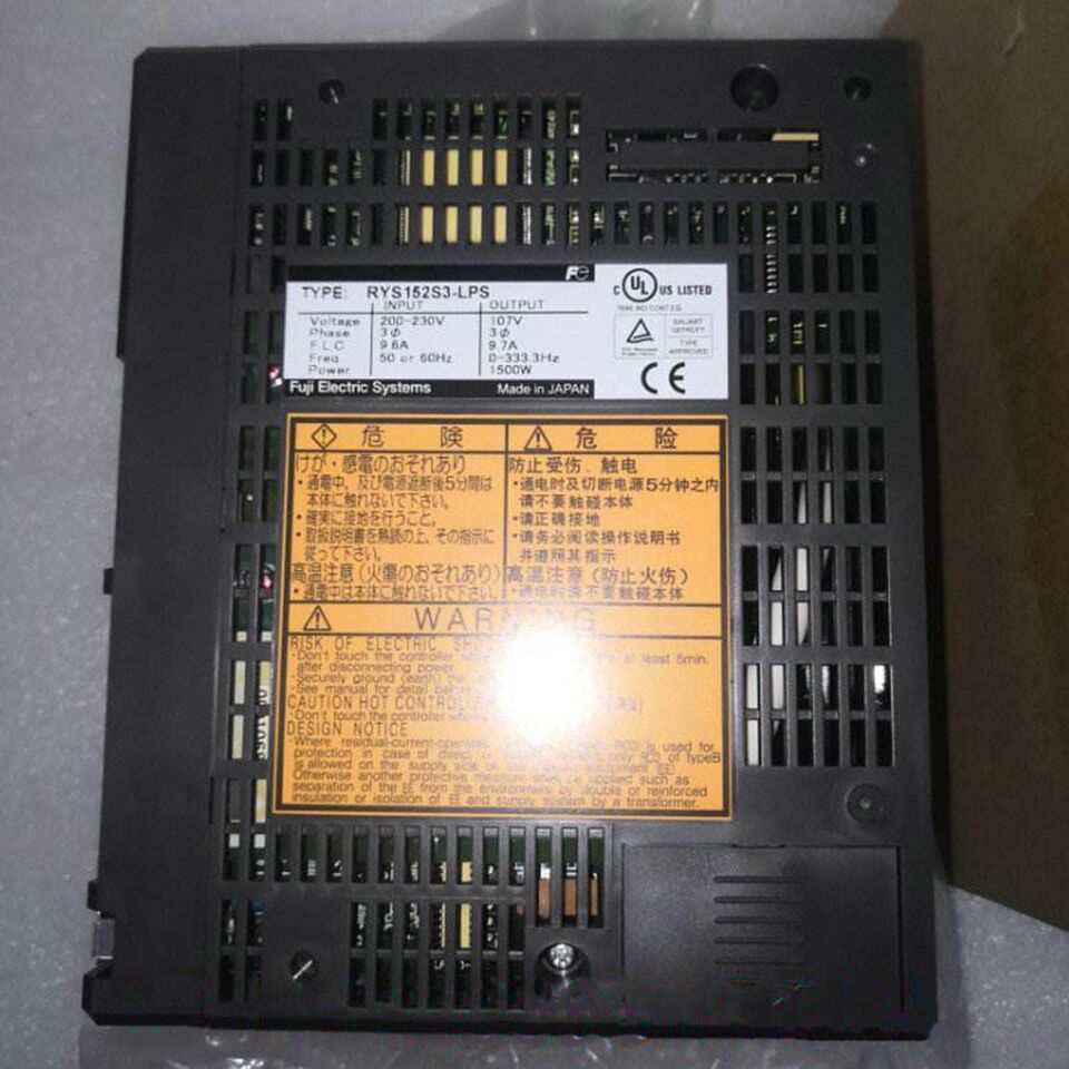 new 1PC Fuji RYS152S3-LPS Servo Drive RYS152S3-LPS In Box ping - FUJI