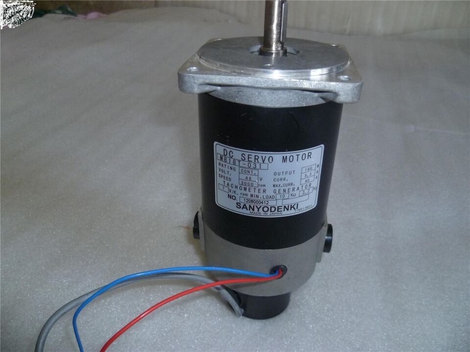 new 1PC SANYO M818T-031 DENKI SERVO MOTOR M818T031 ping - SANYO