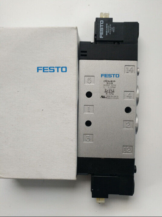 new 1PC Festo CPE24-M1H-5J-3/8 163167 Solenoid Valve ping - FESTO