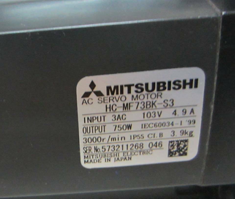 new 1PC Mitsubishi HC-MF73BK-S3 Servo Motor In Box ping