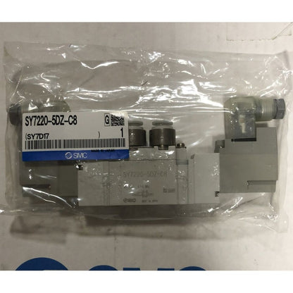 new 1PC SMC SY7220-5DZ-C8 SY72205DZC8 Solenoid Valve - SMC