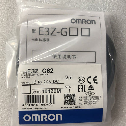 new 1PC Omron E3Z-G62 Photoelectric Switch Sensor E3ZG62 In Box - OMRON