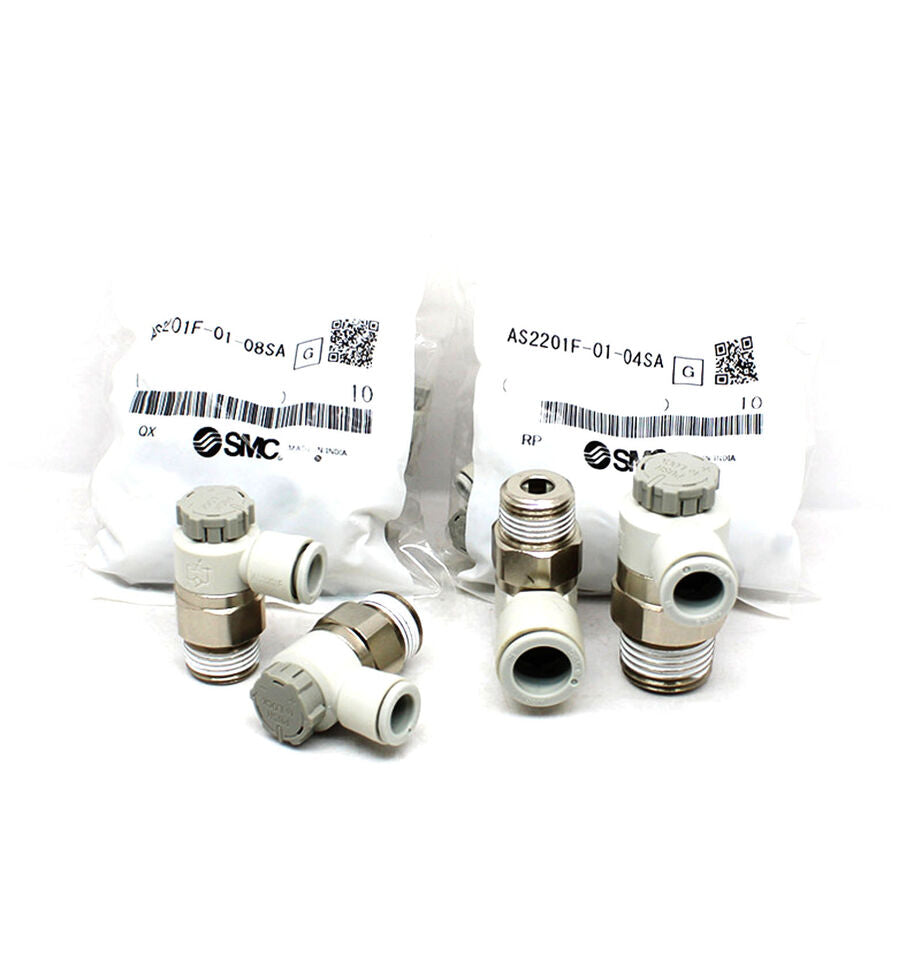 new 10PCS SMC AS2201F-02-04SA Throttle Valve AS2201F0204SA - SMC