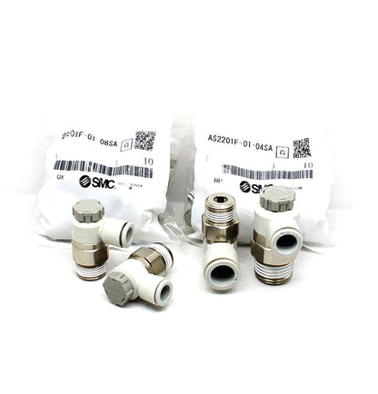 new 10PCS SMC AS2201F-02-04SA Throttle Valve AS2201F0204SA - SMC