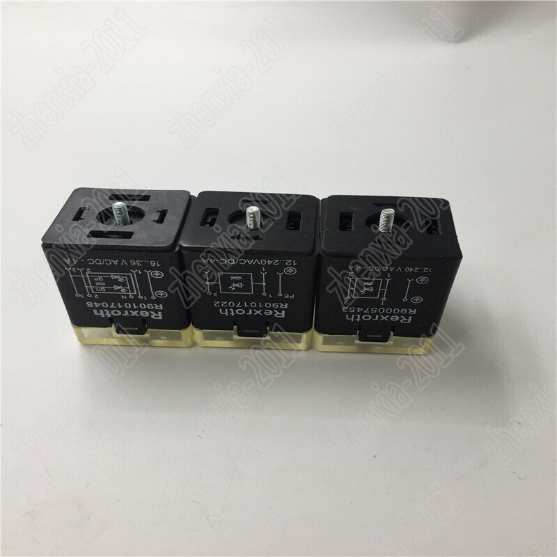 Rexroth R901017048: High-Precision Solenoid Valve Plug - REXROTH