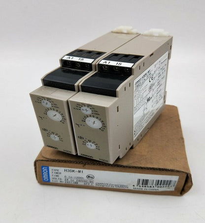 new Omron H3DK-M1 Timer Relay One H3DKM1 - OMRON