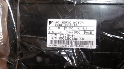 new 1PC YASKAWA SGMP-08A314 Servo Motor In Box ping