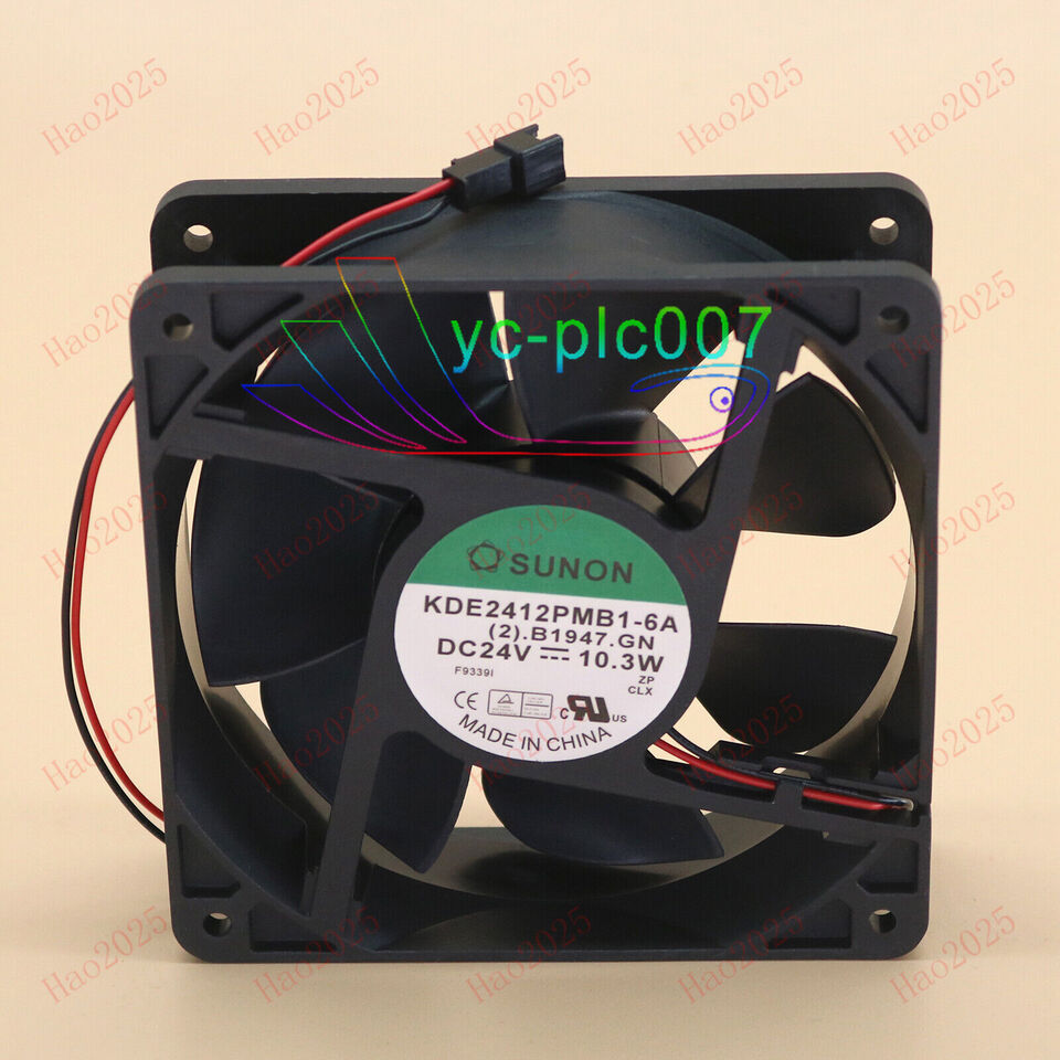 new 1PC Inverter Cooling Fan 12038 24V 10.3W 12CM KDE2412PMB1-6A - KDE