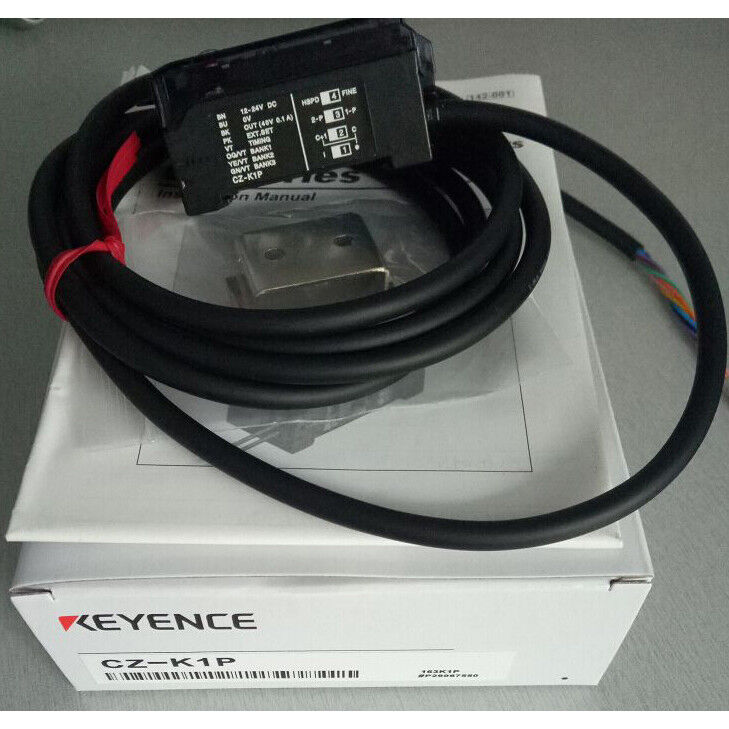 new 1PC Keyence CZ-K1P Fiber Optic Sensor Amplifier ping CZK1P - KEYENCE