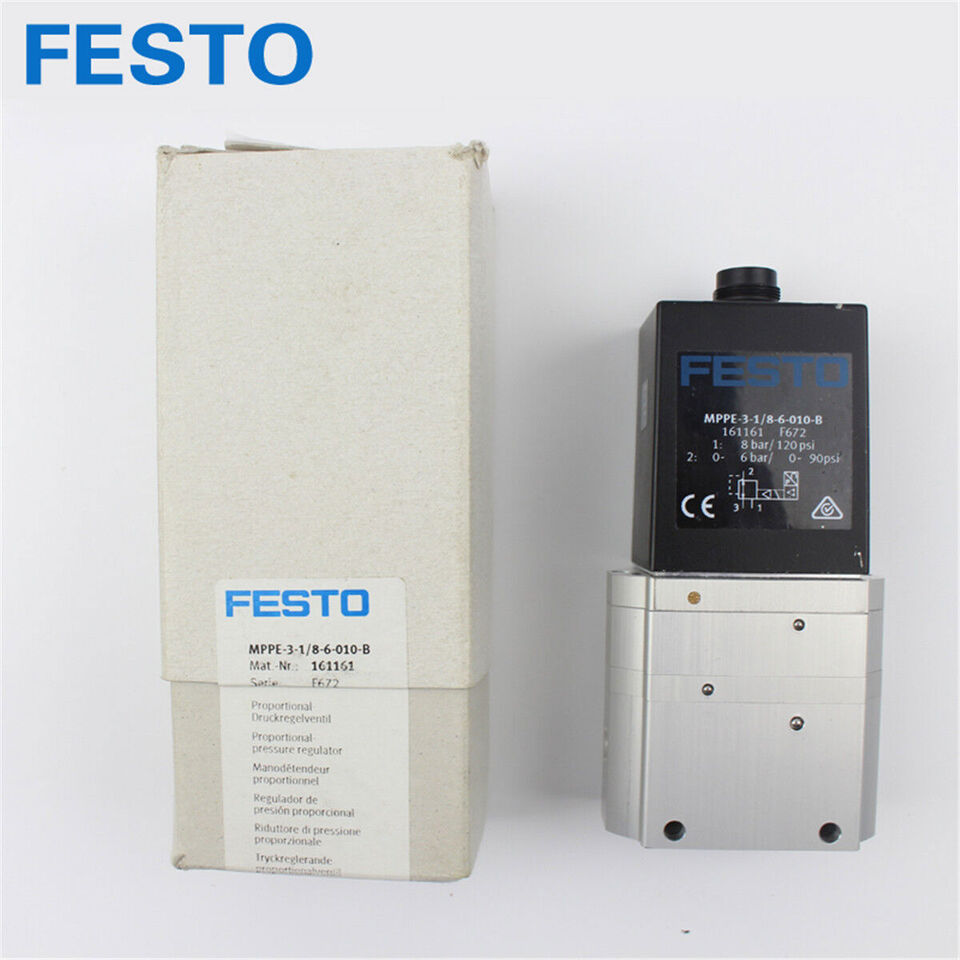 new 1PC FESTO MPPE-3-1/8-6-010-B 161161 Proportional Pressure Regulator - FESTO