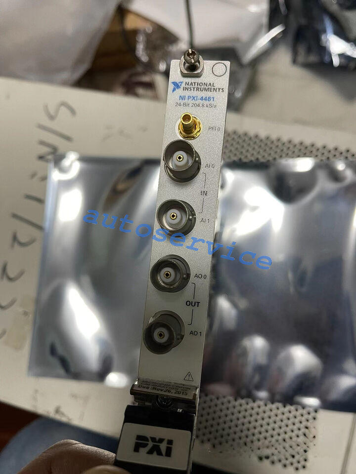 used & Tested NI PXI-4461 Sound and Vibration Module By - NATIONAL INSTRUMENTS