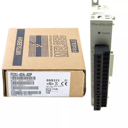 Mitsubishi FX3U-4DA-ADP PLC - 1PC, High-Performance PLC Controller for industrial automation applications, compatible with Mitsubishi's industrial automation systems - MITSUBISHI