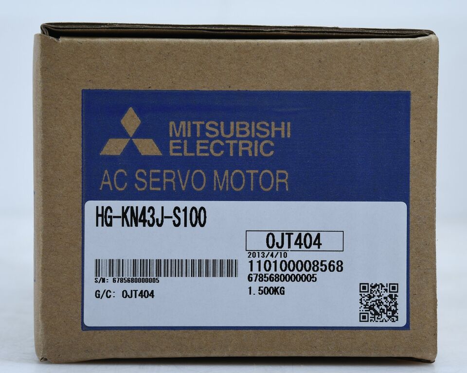 new One Mitsubishi HG-KN43J-S100 AC Servo Motor ping HGKN43JS100 - MITSUBISHI HEAVY INDUSTRIES
