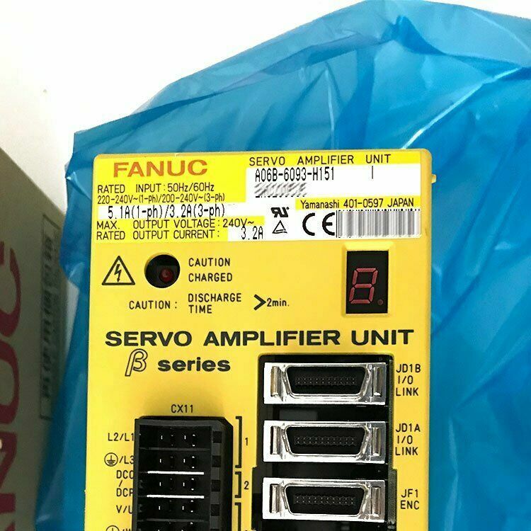 new  FANUC A06B-6093-H151 Servo Amplifier A06B6093H151 In Box ping