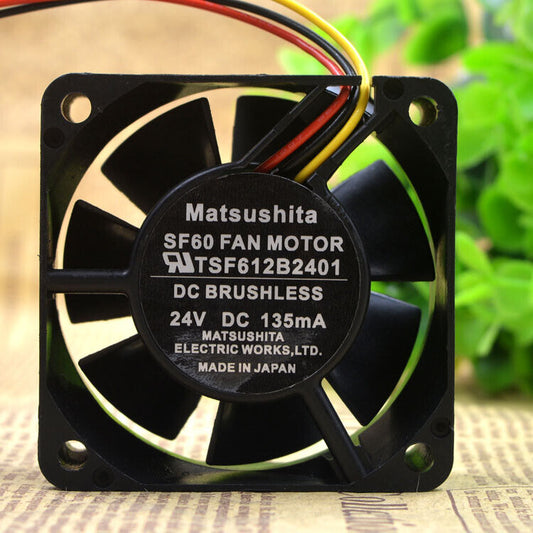 new 1PC TSF612B2401 6CM 24V 135MA 6025 cooling fan SF60 FAN MOTOR - TSF