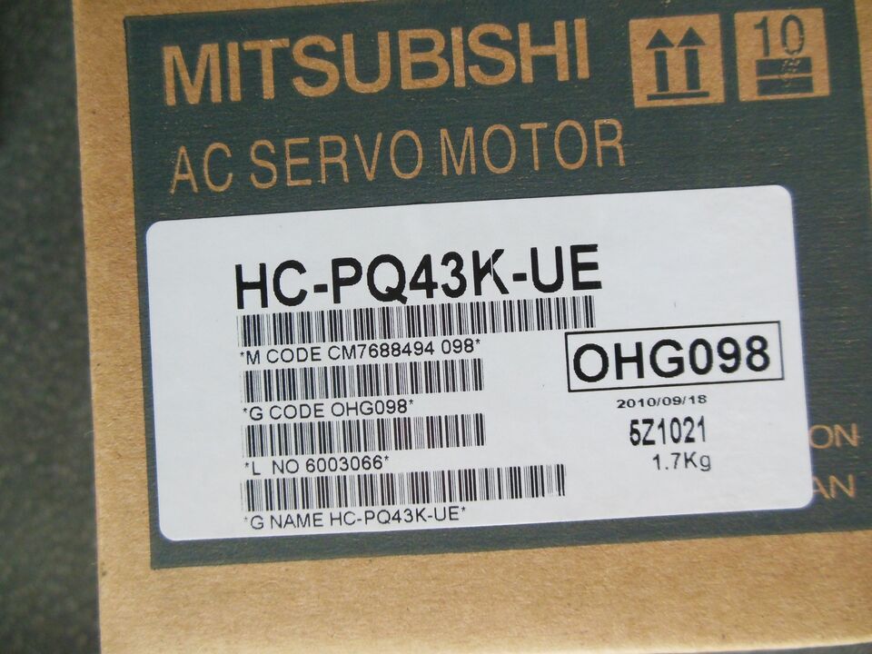 new 1PC Mitsubishi Servo Motor HC-PQ43K-UE HCPQ43KUE - MITSUBISHI