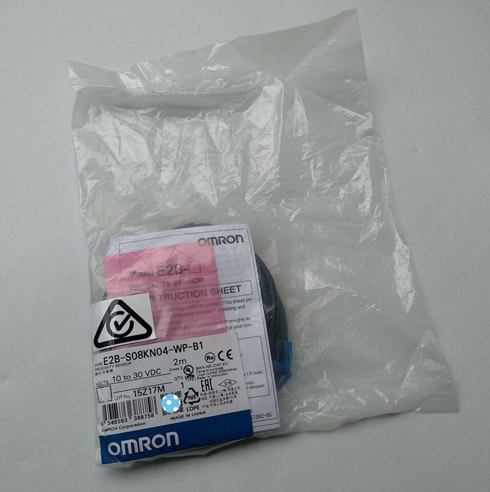 new Omron E2B-S08KN04-WP-B1 Proximity Sensor One E2BS08KN04WPB1 - OMRON