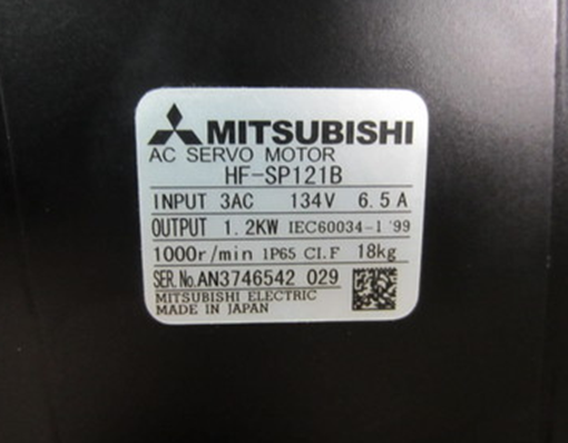 new 1PC Mitsubishi HF-SP121B Servo Motor HFSP121B ping - MITSUBISHI