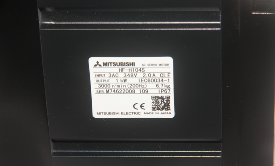 new Mitsubishi HF-H104S Servo Motor 1PC ping HFH104S - MITSUBISHI