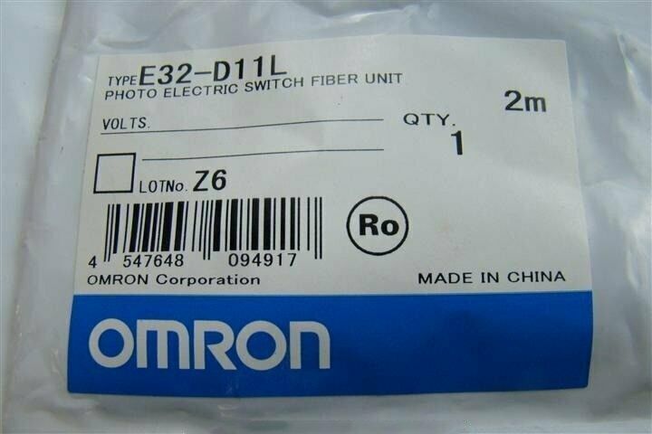 Omron E32-D11L Photoelectric Switch Fiber Unit - OMRON