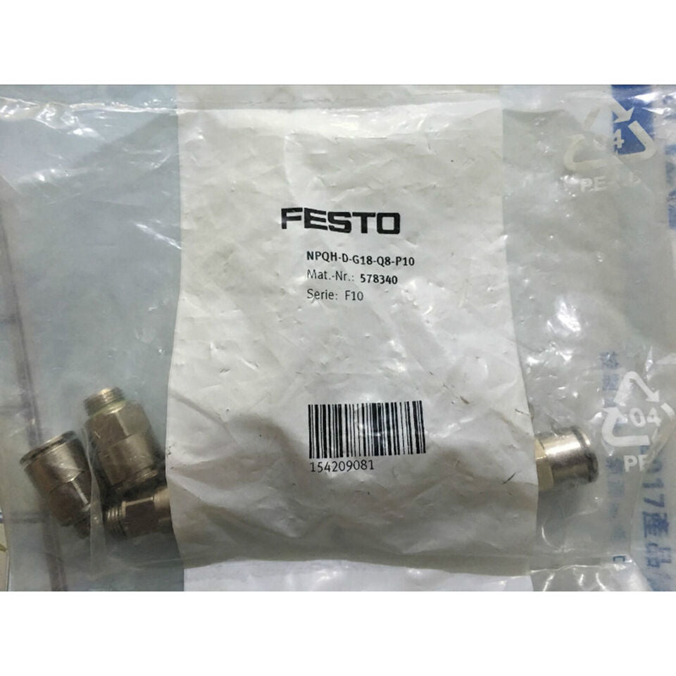 Festo NPQH-D-G18-Q8-P10 578340 quick connector - FESTO