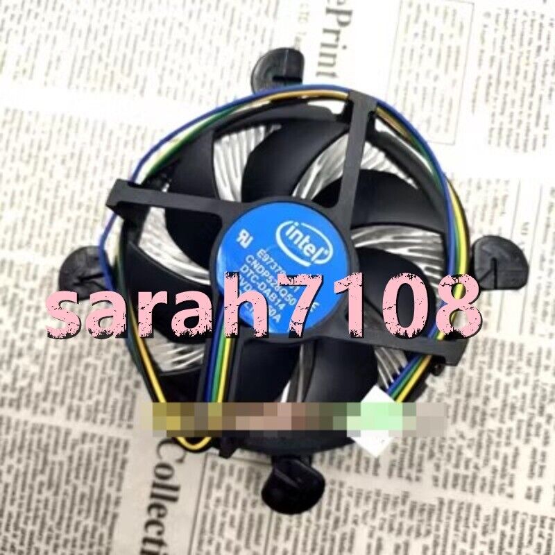 new 1PC four-pin temperature control CPU fan E97379-001 1155/1150/1156 - KOEED