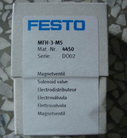 FESTO MFH-3-M5 4450 Solenoid Valve - FESTO