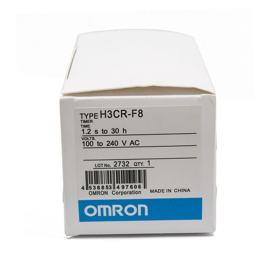 new Omron H3CR-F8 100-240VAC Timer One H3CRF8 - OMRON