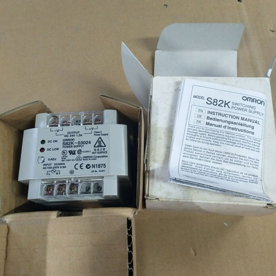 new Omron S82K-03024 Power Supply One S82K03024 - OMRON